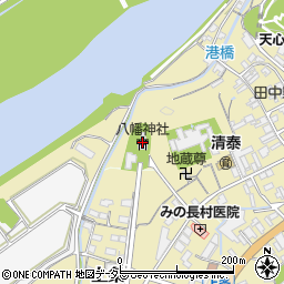 岐阜県美濃市1238周辺の地図