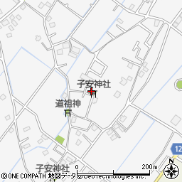 八川公民館周辺の地図