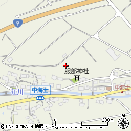 鳥取県鳥取市福部町海士周辺の地図
