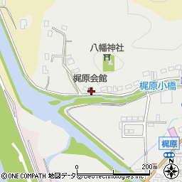 兵庫県豊岡市梶原626周辺の地図