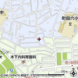 東京都町田市南大谷1294-1周辺の地図