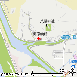 兵庫県豊岡市梶原624周辺の地図