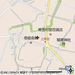 京都府京丹後市大宮町上常吉周辺の地図