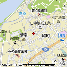 岐阜県美濃市1444-2周辺の地図