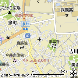 岐阜県美濃市1807周辺の地図