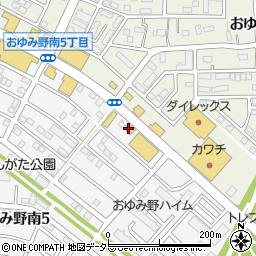 バーミヤン 千葉おゆみ野店周辺の地図
