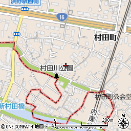 千葉県千葉市中央区村田町523周辺の地図