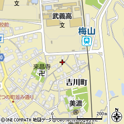 岐阜県美濃市1785周辺の地図