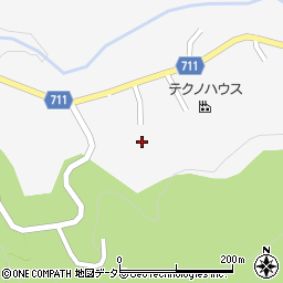 山梨県都留市戸沢186周辺の地図