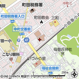 町田市　子どもセンター・まあち周辺の地図