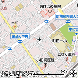 小田急コアロード町田中町Ｅａｓｔ　Ｓｔａｇｅ周辺の地図