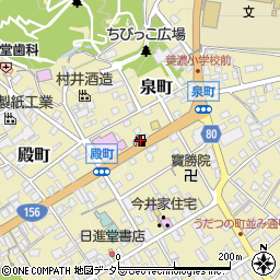岐阜県美濃市43周辺の地図