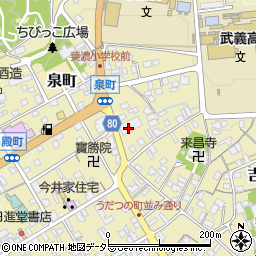 岐阜県美濃市1808周辺の地図