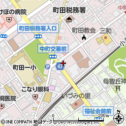 明治安田生命保険相互会社　町田支社周辺の地図