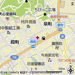 岐阜県美濃市45周辺の地図