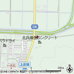 兵庫県豊岡市庄境958周辺の地図