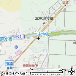 兵庫県豊岡市庄境29周辺の地図