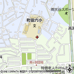 東京都町田市南大谷1259周辺の地図