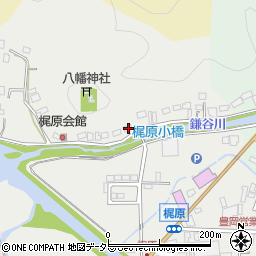 兵庫県豊岡市梶原635周辺の地図