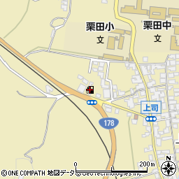 ＥＮＥＯＳ栗田ＳＳ周辺の地図