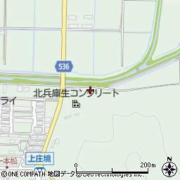 兵庫県豊岡市庄境956周辺の地図