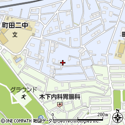 東京都町田市南大谷1299周辺の地図