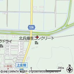 兵庫県豊岡市庄境957周辺の地図