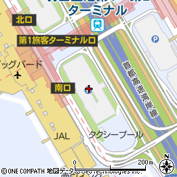 東京国際空港第一駐車場周辺の地図