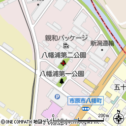 八幡浦第2公園周辺の地図
