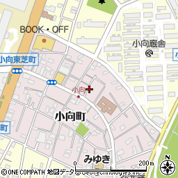 神奈川県川崎市幸区小向町14周辺の地図