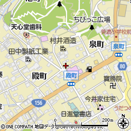 岐阜県美濃市48周辺の地図
