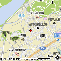 岐阜県美濃市1447周辺の地図