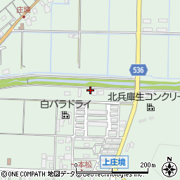 兵庫県豊岡市庄境969周辺の地図