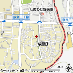 成瀬東公園周辺の地図