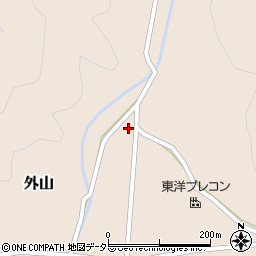 岐阜県本巣市外山1701周辺の地図