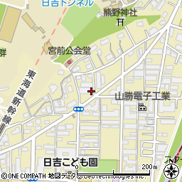 れんげ薬局　横浜日吉店周辺の地図