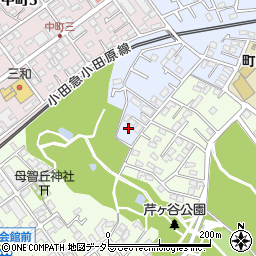 東京都町田市南大谷1447周辺の地図