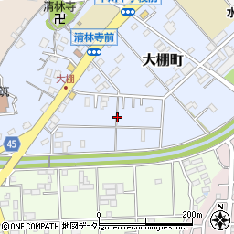 神奈川県横浜市都筑区大棚町周辺の地図