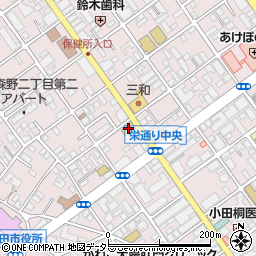 シャレー三井周辺の地図