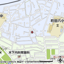 東京都町田市南大谷1293周辺の地図