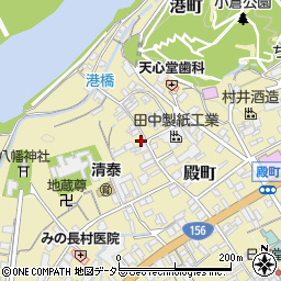 岐阜県美濃市1448周辺の地図