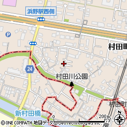 千葉県千葉市中央区村田町879周辺の地図