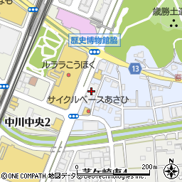 株式会社テクノ菱和　横浜支店周辺の地図