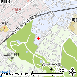 東京都町田市南大谷1446周辺の地図