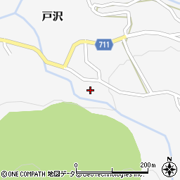 山梨県都留市戸沢571周辺の地図