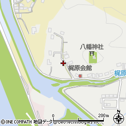 兵庫県豊岡市梶原534周辺の地図