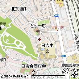 ニチイ・ケアセンター　新川崎有料老人ホーム周辺の地図