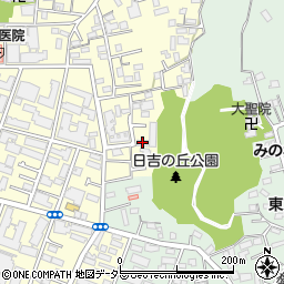 コーコ日吉本町周辺の地図