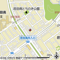 荏田南自治会館周辺の地図