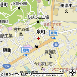 岐阜県美濃市1585周辺の地図